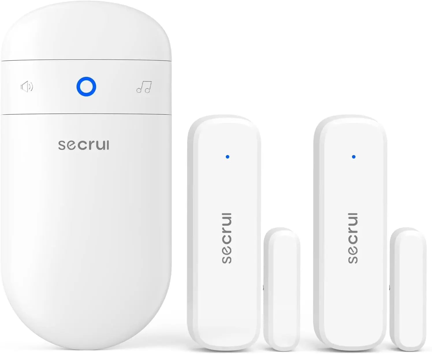 

Дверной звонок-сигнализация с 2 датчиками и приемником, радиус действия 500 футов, 58 мелодий, регулируемая громкость для безопасности дома