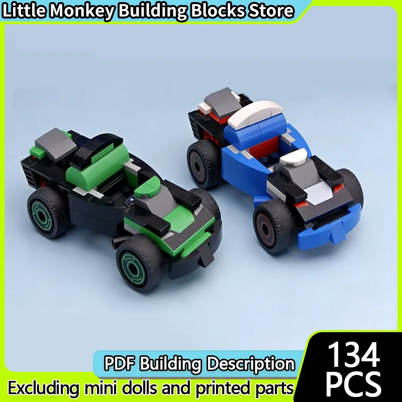 

Модель скоростного гоночного автомобиля MOC, строительные кирпичи, формула, гоночная комбинация, модульная технология, детские праздничные подарки, сборные игрушки