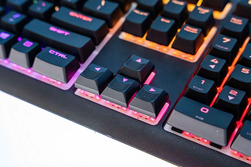 Texture Tactility Backlit WASD Keycaps+Arrow Keys,Replacement for Cherry MX 1.0/2.0S/3.0S/5.0/6.0/8.0/9.0 Mechanical Keyboards