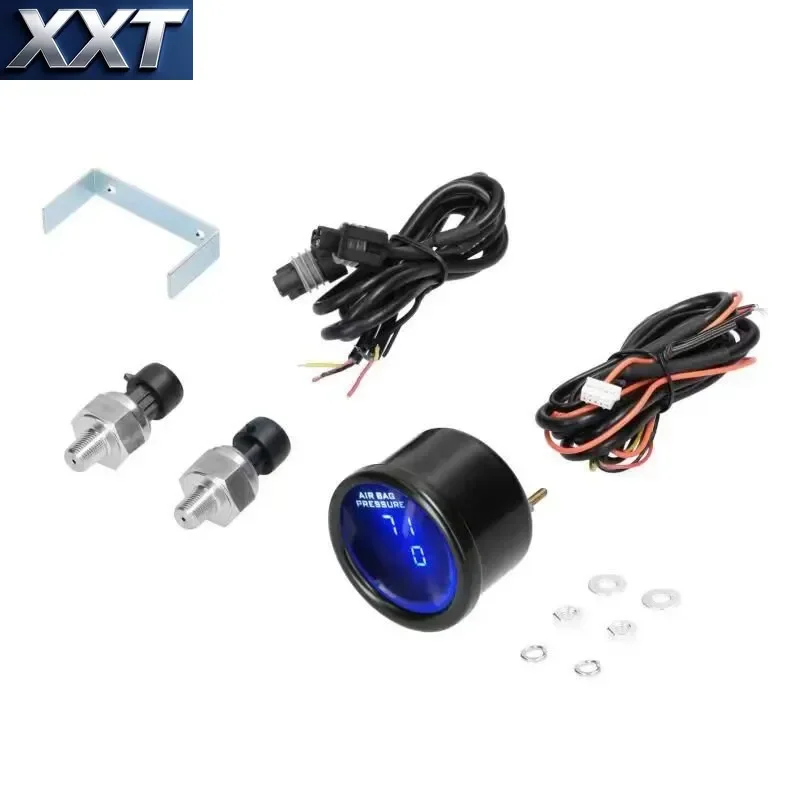 XXT Supply dual barometer round modified digital two-screen set table 1/8 (blue light)