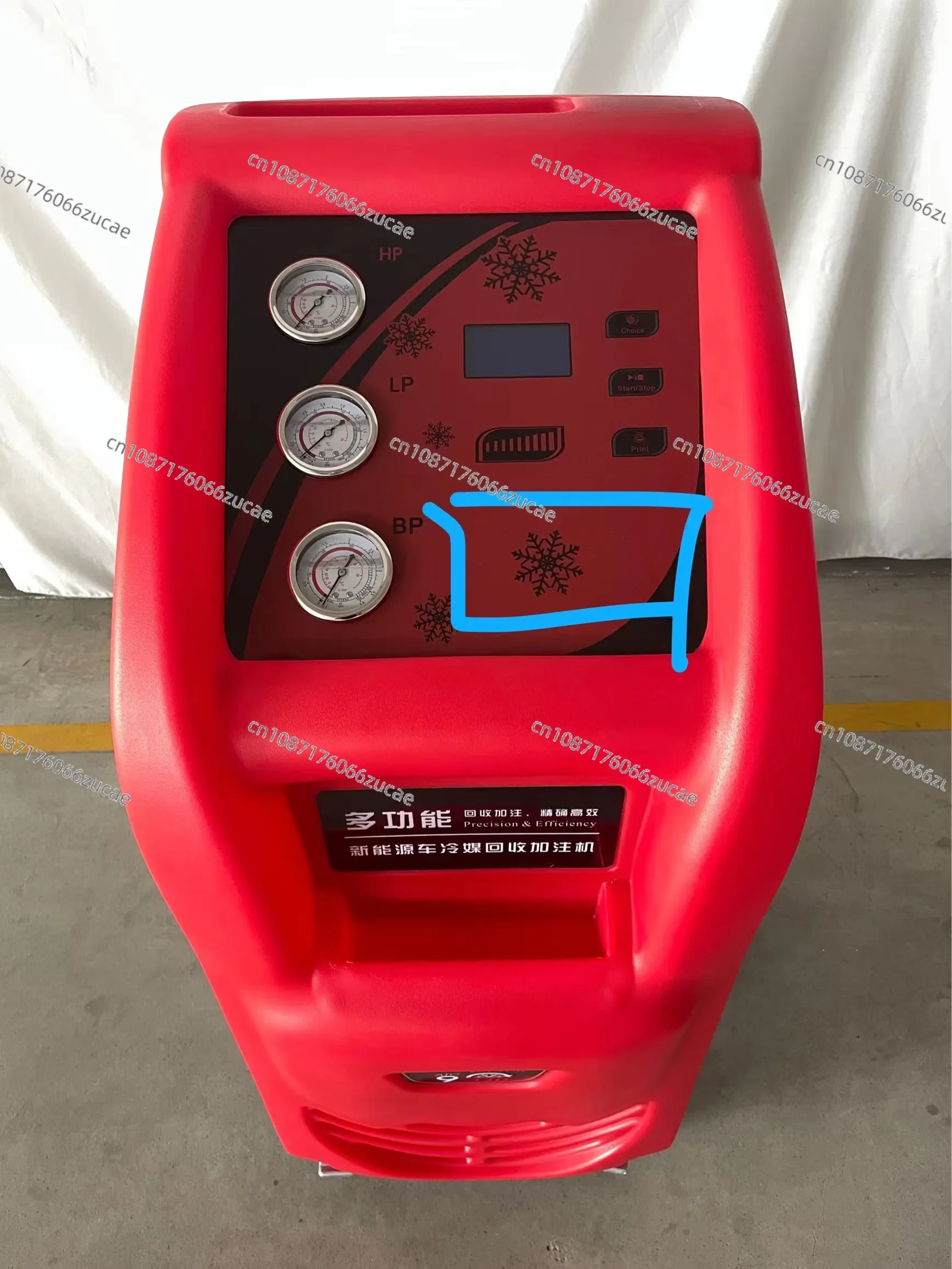 R134A R1234YF  Refrigerant Recycle  Charge AC Machine for Maintenance Automatic Regrigerant Changing