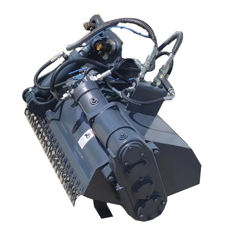 Hydraulic Excavator Rotary Tiller Cultivator 3 Point Rotary Tiller for Sale