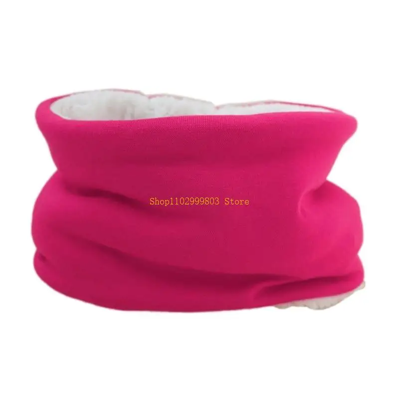 الخريف الشتاء الطفل وشاح بلون أفخم الأوشحة منديل الطفل طوق الرقبة J0MF #4