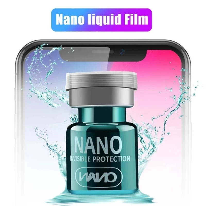 2ML NANO Liquid Glass Screen Protector Oleophobic Coating Film Universal for IPhone 14 Samsung Huawei Xiaomi Google Oneplus Sony