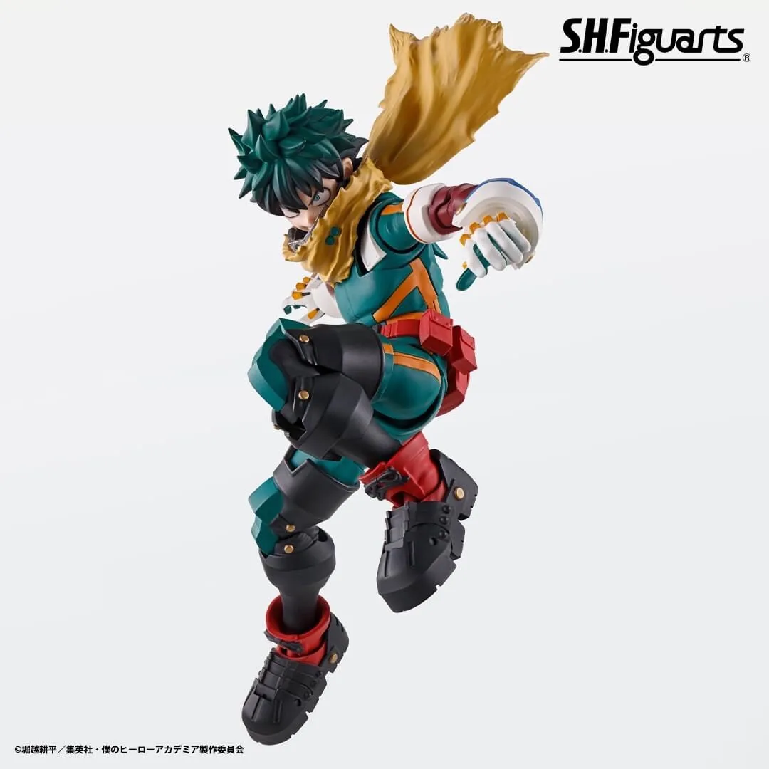 BANDAI S.H.Figuarts My Hero Academia Midoriya Izuku PVC Anime Figure Model Action Figures Collection Toy