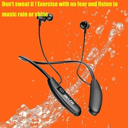 MZYMI Wireless Headphones 200 Hours Playback Bluetooth Earphone Neckband Bass Sport Headphone Headset with Mic Waterproof Hifi