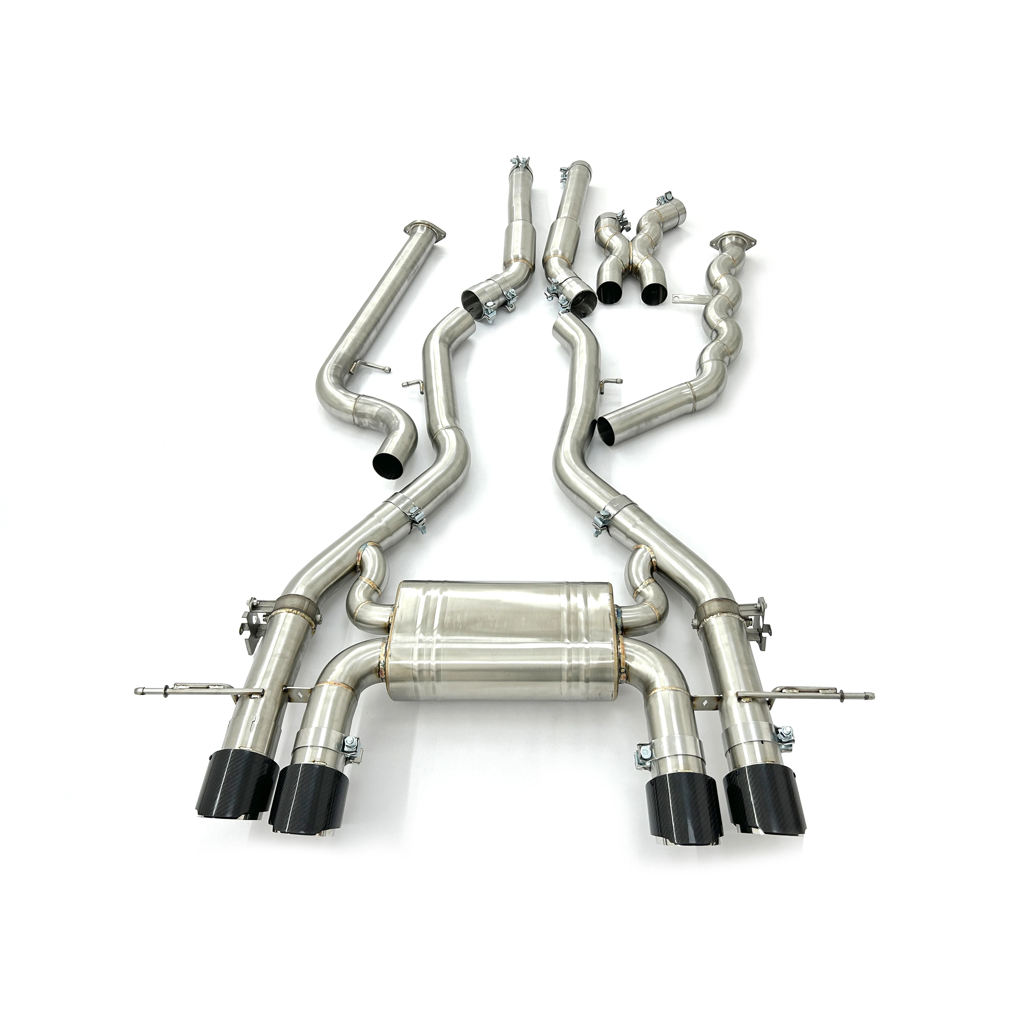

Perfect Fitment CSZ Stainless Steel Exhaust for B MW S58 G87 M2 3.0T Valvetronic Catback