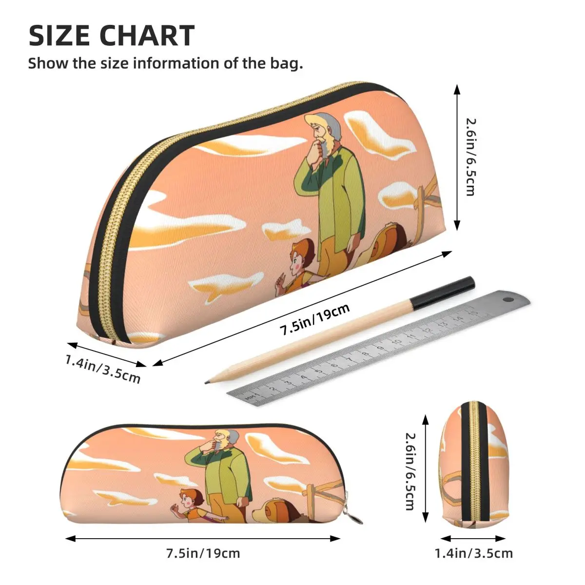 حافظات أقلام رصاص من هايدي، حقيبة تخزين قرطاسية، صندوق أقلام بسعة كبيرة، حقيبة أقلام رصاص للمدرسة للبنين والبنات