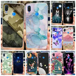 For Huawei Nova 3i Case P Smart Plus 2018 Cover INE-LX2 Fashion Marble Clear Silicon Soft Cover For Huawei Nova 5T YAL-L21 Funda