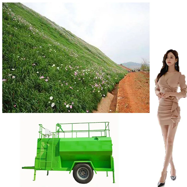 High quality hydroseeder slope greening machine spraying soil hydroseeding machine Seed Spraying Machine