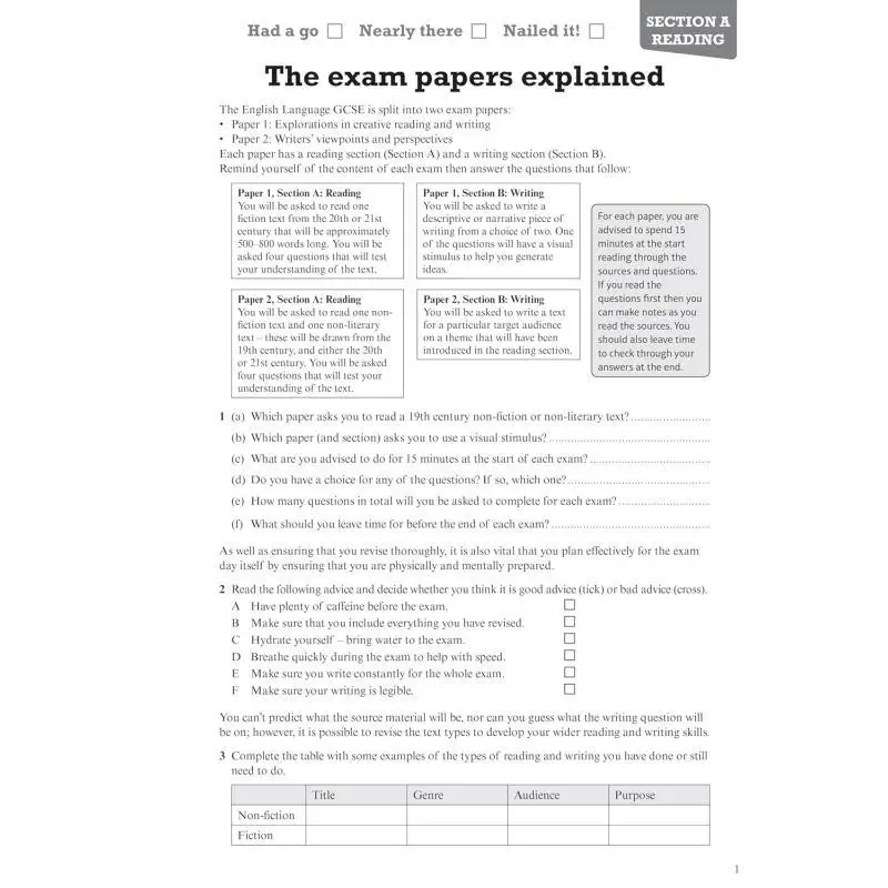 بيرسون مراجعة AQA GCSE مصنف مراجعة اللغة الإنجليزية لعام 2025 و2026 امتحان جوناثان مورغان 9781447987833