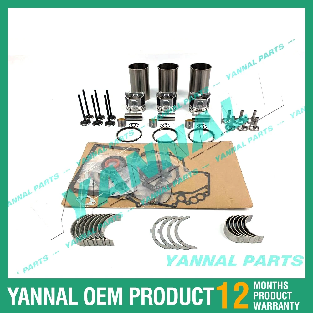 

3TNV84 Overhaul Rebuild Kit for John Deere 3036E 3038E 3120 3203 3225 4105 8800