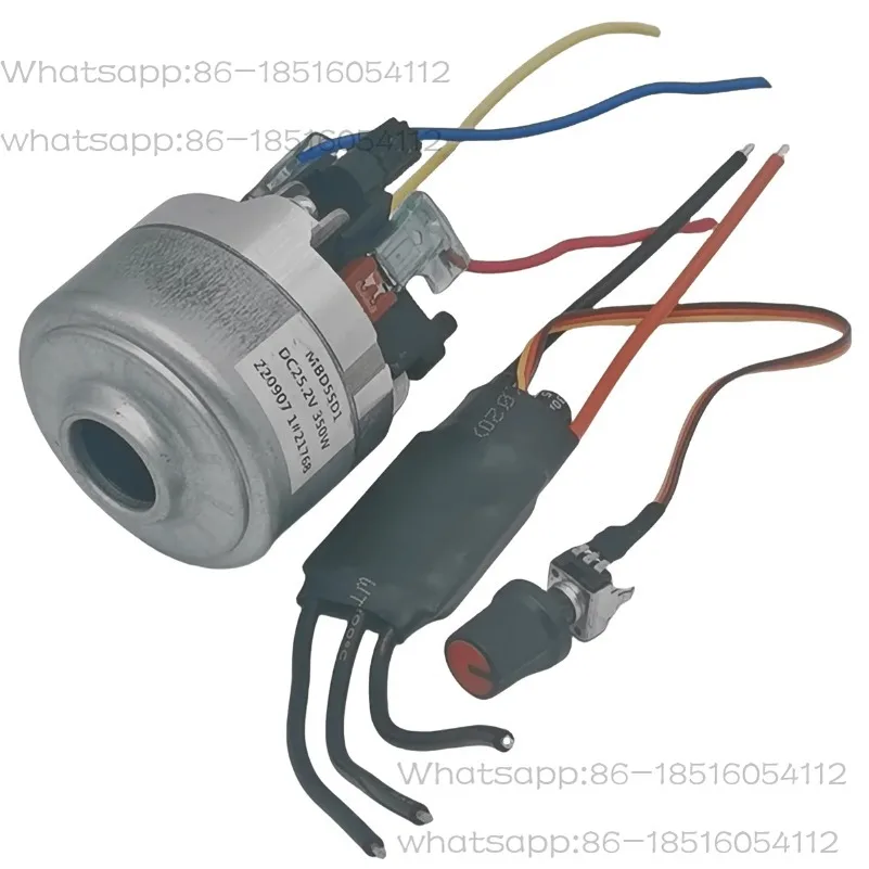 

Micro 55mm High-Speed Vacuum Cleaner Fan 100000 RPM 25.2V 350W Three-Phase Brushless Motor Turbine with Drive Speed Regulator