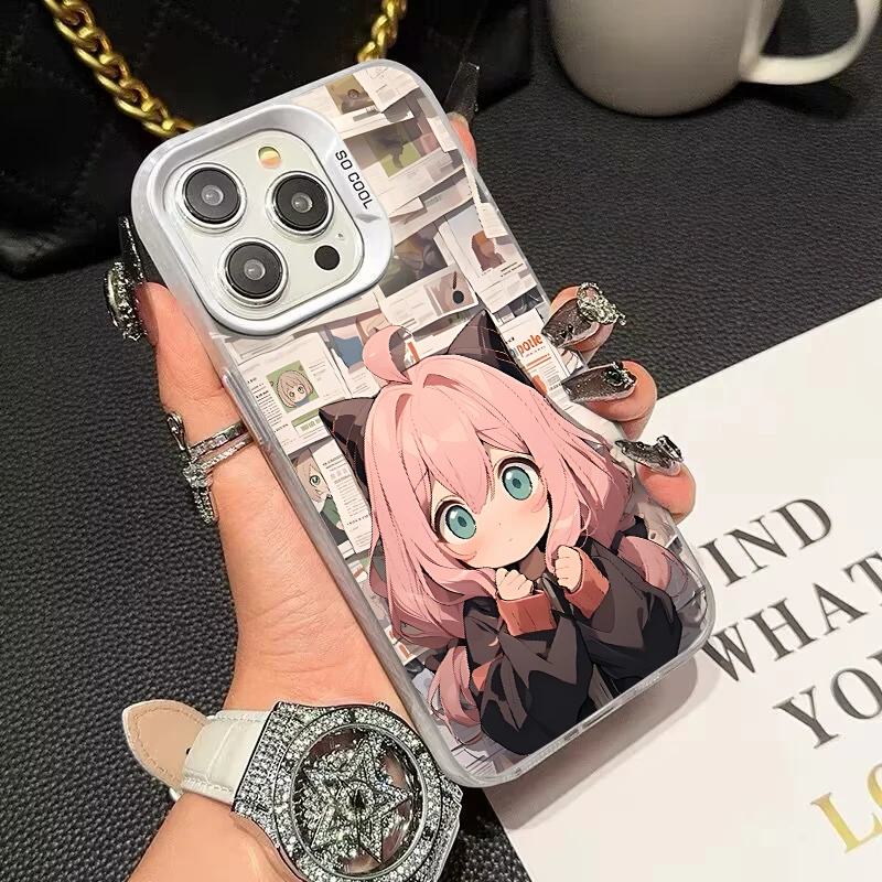 حافظة أنيمي جاسوس X فاميلي أنيا لهاتف انفينيكس تكنو سبارك 30C 7 10 20 Pro Pova 6 7 Pro Camon 40 Pro 30S SMART 5 7 8 6 9 10 Plus