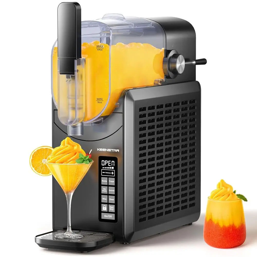 

Slushie hine, Slushy hine or Home with 5 Preset Progs, No Ice Needed, rozen Drink Maker with Sel-Cleaning or rozen Margaritas, r