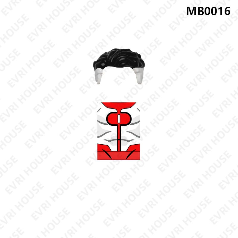 Anime Mini Building Block Dolls Action Figures Bricks Cartoon Comic Assembly Assembly Toys for Children MB0015-0021