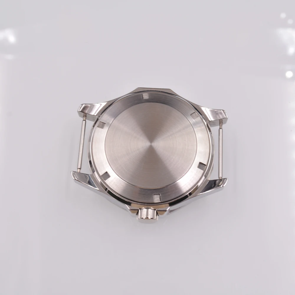 44mm Sapphire Glass Case fit ETA 2824 2836 Miyota 8205 8215 ST1612 DG2813 ceramics Bezel Watch Case