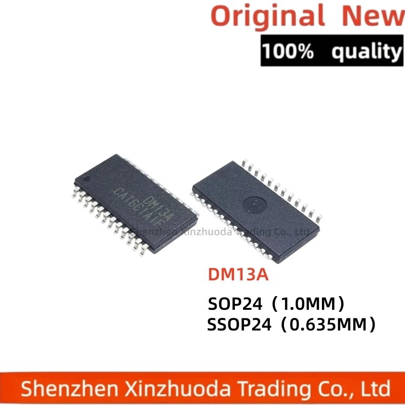 5 pieces DM13A SOP24 pin pitch 1.0MM SSOP24 pin pitch 0.635MM LED constant current drive IC