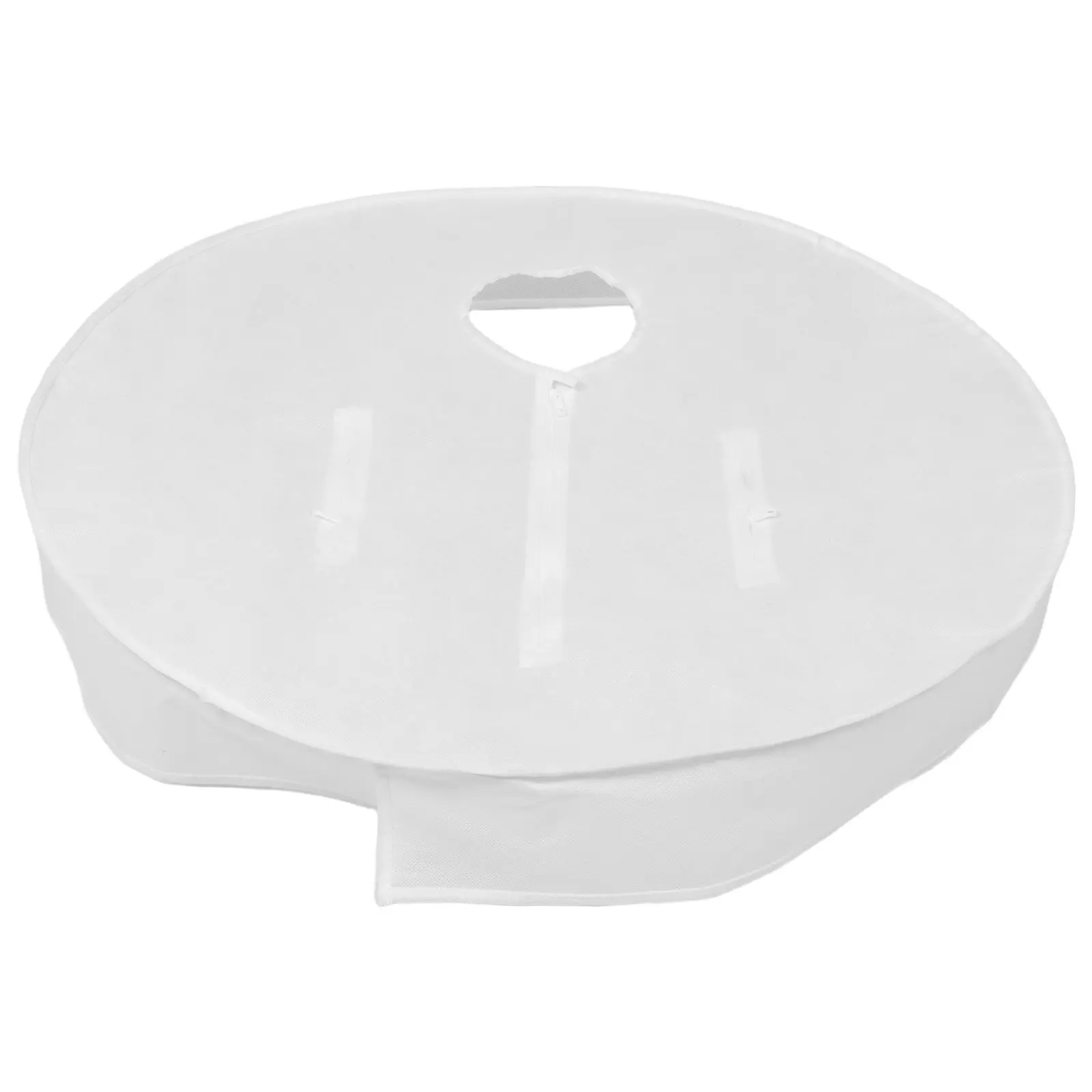 

Folding Non-Woven Bath Tub Cover 27.5 Inch Insulated Anti-Dust Round Bathtub Lid for Spa Soaking Foldable Hot Tub Accessories