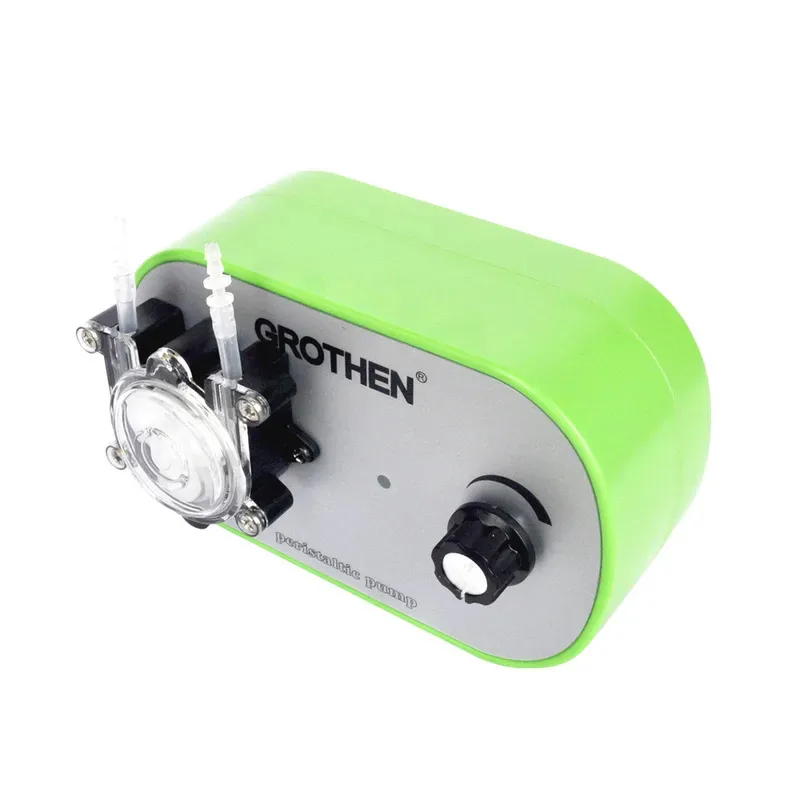 Pompa peristaltik presisi tinggi yang dapat disesuaikan, pompa peristaltik kecil, pompa cairan dari 10 ml/mnt hingga 160 ml/mnt