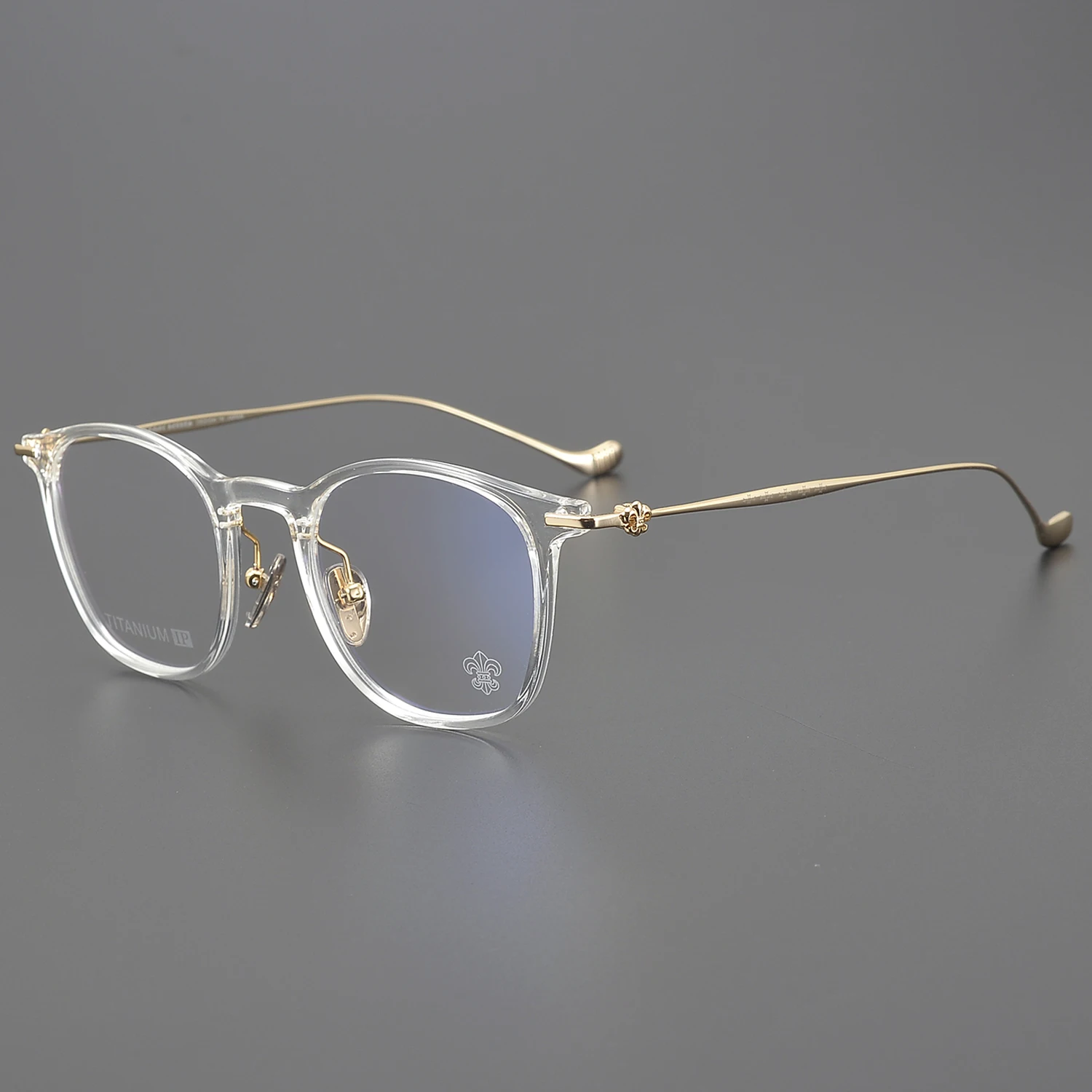 2024 New in Metal Eyeglass Frame Leading Fashion and High Quality Men's and Women's Anti Blue Light Glasses Prescription Glasses