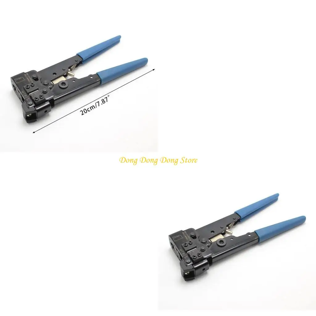 

Multifunctional 8P Cable Pliers for Home Theater Satellite and Security System Gift for DIY Work