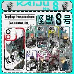 Japan Comics Kaiju No.8 Phone Case For Xiaomi Redmi Note 13 12C 11 10C 13C 10s 9s 9A 9T 9C 8 7 Pro Max 4G 5G Transparent Cover