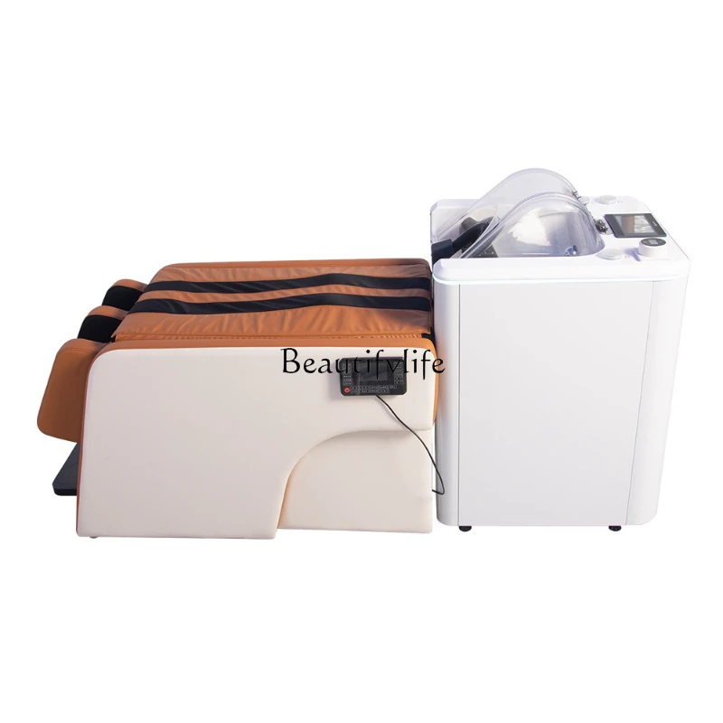 09-New high-end automatic shampoo machine shampoo bed barber shop special hair salon electric