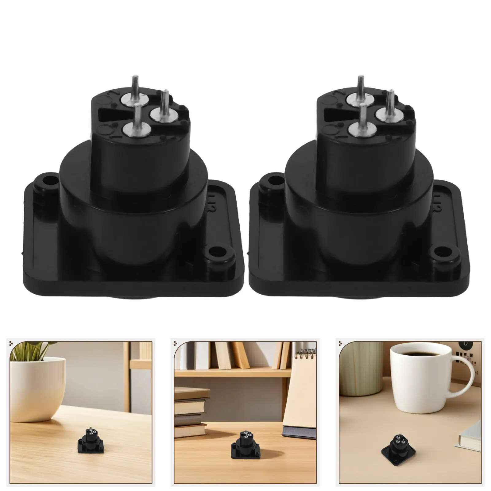 

10Pcs 3-Pin Female Xlr Panel Mount Chassis Socket Audio Connector for Microphone Mixer Speaker Balanced Connector