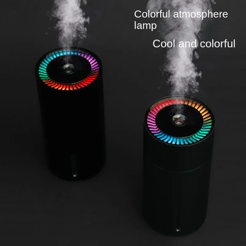 Car Dormitory Home Bedroom Living Room Humidifier Portable New Small Bedroom Colorful Lamp Humidifier