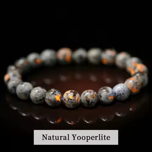 JD Natural Stone Beads Bracelet Amethyst Tiger Eye Crystal Quartz Agate Gem Beads Bangles Women Men Reiki Healling Jewelry Gift - Image 15