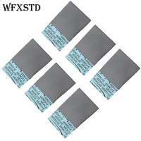 13Pcs 1mm Silicon Thermal Pad For LAIRD notebook graphics memory Beiqiao thermal silica thermal pad flex740 thermal pad