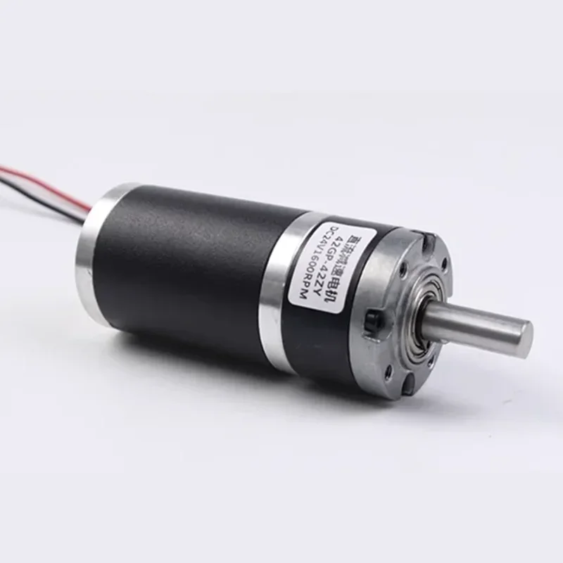 42mm 42-42ZY Brush DC Permanent Magnet Planetary Reduction Motor 12v24v Steel Pipe High Torque 150KG Home Appliance Fan