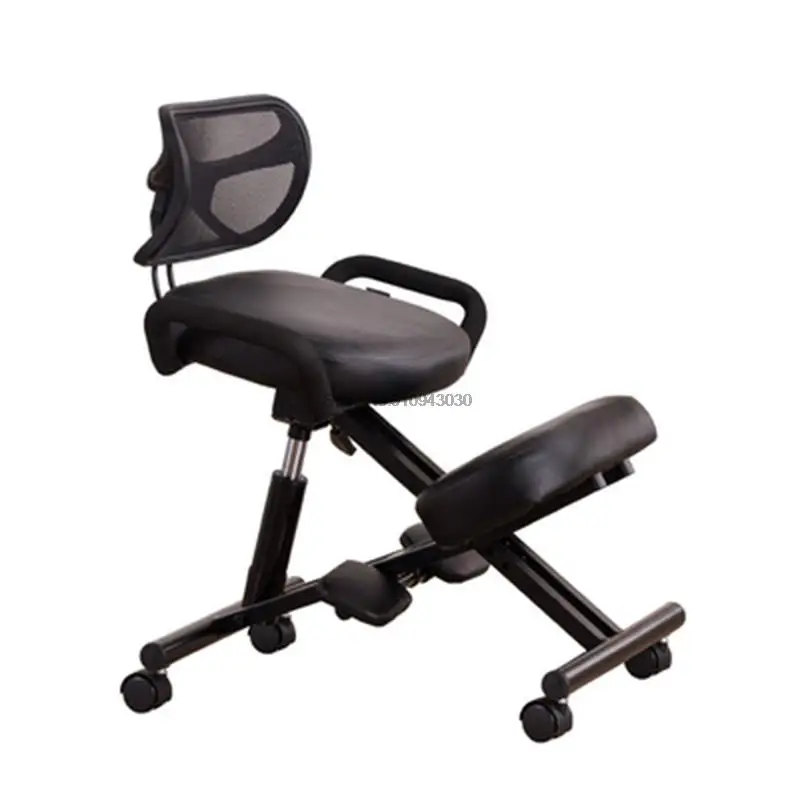 

YDM-1457C Kneeling Ergonomic Computer Game Chair Household Office Chair With Backrest Bedroom Study Writing Chair With Armrest