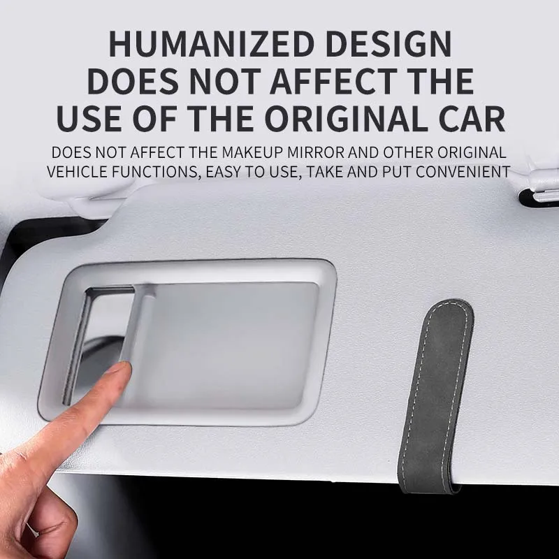 Car Sun Visor Glasses Case Glasses Frame Sunglasses Holder Nio Es6 Ec6 Es8 Et7 Ep9 Eve Et5 Ijs Beschermer Accessoires 2024 Logo