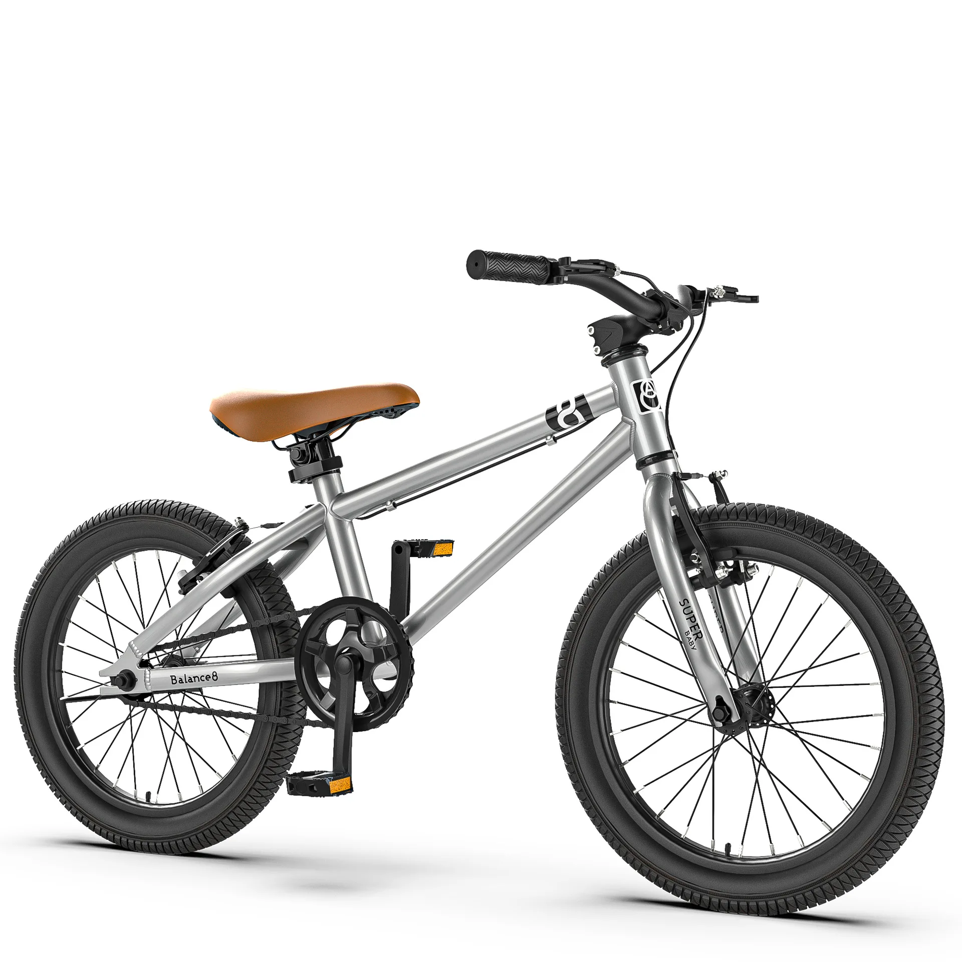 Children's Bicycle 16-Inch 4-8-Year-Old Boys and Girls Stroller Student Pedal Bicycle Детский велосипед