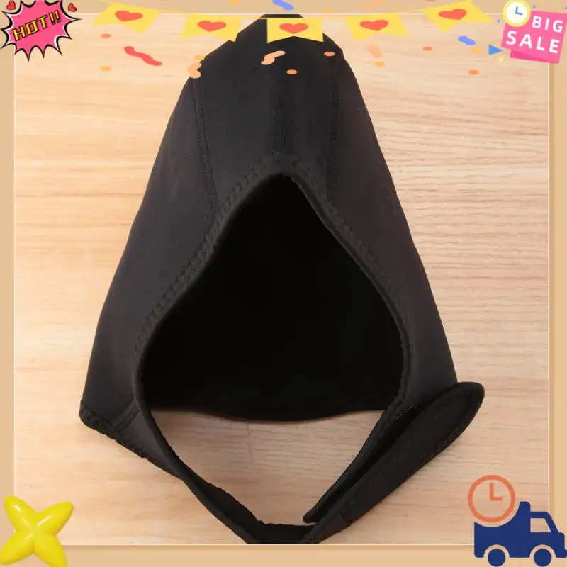 

Premium 2 Pcs Neoprene Diving Hood Thermal Wetsuit Hood Cap Swim Caps With Chin Straps Snorkeling Surf Beanie 2.5 Mm Diving Cap