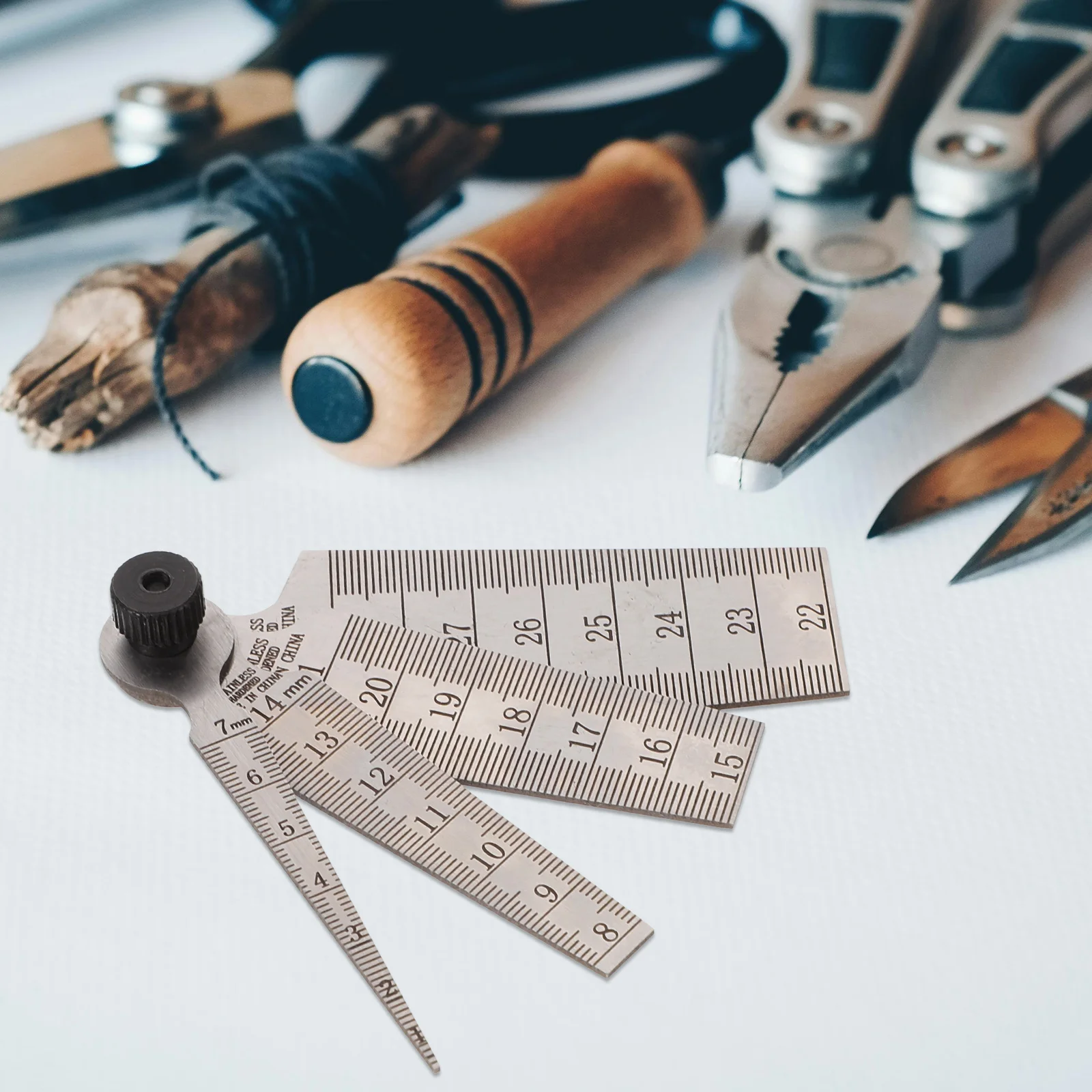 

4Pcs Stainless Steel Feeler Gauge Set Precision Machined Gap Measuring Tool for Piston Ring Bearing Clearances