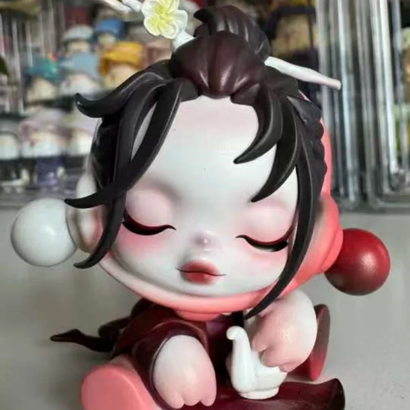 

SKULLPANDA The Ink Plum Blossom Series Blind Box ToysGuess Bag Mystery Box Surpresa CuteMistery Caixa Action Figure