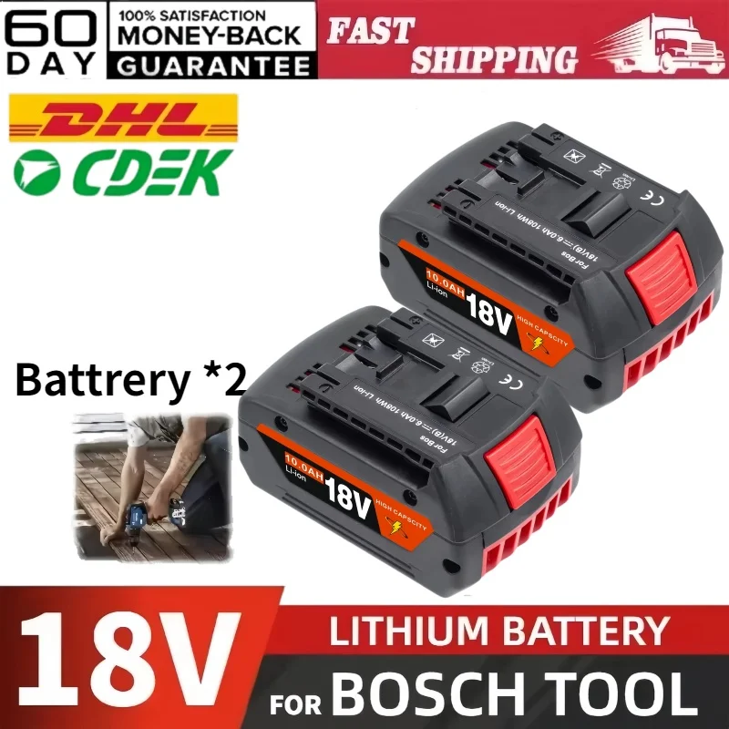 

18V 8000mAh for Bosch BAT618 Battery✅Professional GBA GBH GSRGSB BAT620 BAT609G BAT614 Electric Drill Replacement Battery