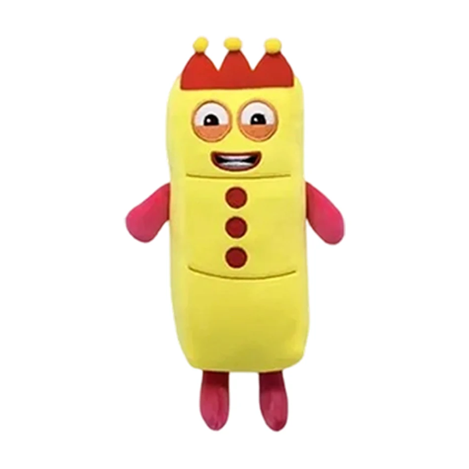 10 Stück 14-30cm Cartoon-Zahlen-Plüschpuppen, Lernspielzeug, Stofftiere, Film- und TV-Zahlen-Spielzeug, Geschenk, frühkindliche Bildungspuppe – Detail 16