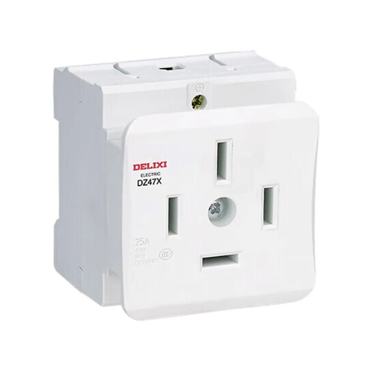 3 pcs DZ47X425 3P+E | 25A | 440VAC DZ47X guide receptacle