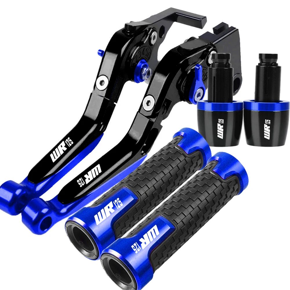 Motorcycle Accessories Brake Clutch Levers Handlebar Handle bar Grips ends Cap For Yamaha WR125 X R WR125X WR125R 2012-2015 2016 image 2