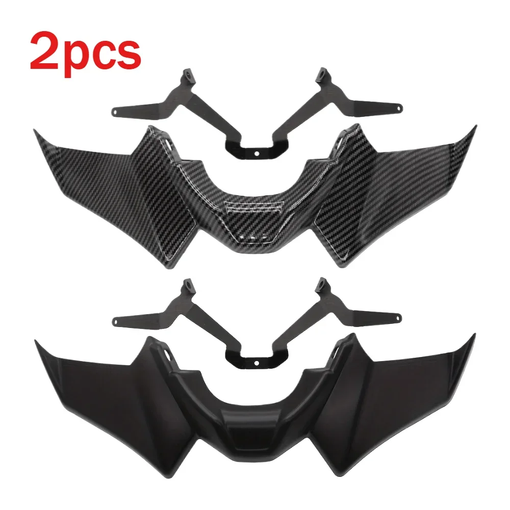Frontspoiler Winglet Passend für Yamaha MT-07 SP 2021-2023, ABS-Kunststoff Aerodynamische Verkleidung für Naked Street Motorräder – Detail 6