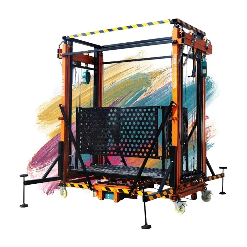 Wholesale Electric Climbing Scaffolding Systems Manufacturer High Rise Building Motorized Scaffold
