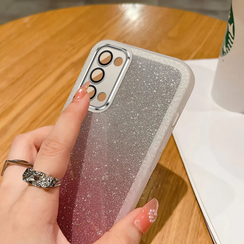 Luxury Crystal Chain Case For Reno5,Wrist Bracelet Cover For OPPO Reno5 A98 A77 A78 5G Realme 11 C55 C35 C33 Case Glitter Fundas