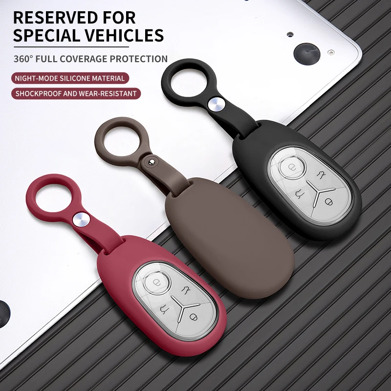

For Geely Star Vow Geome Emgrand X7 EX7 Coolray Original Color Car Key Case Cover Fob Car Keychain Shell Decoratives Accessories