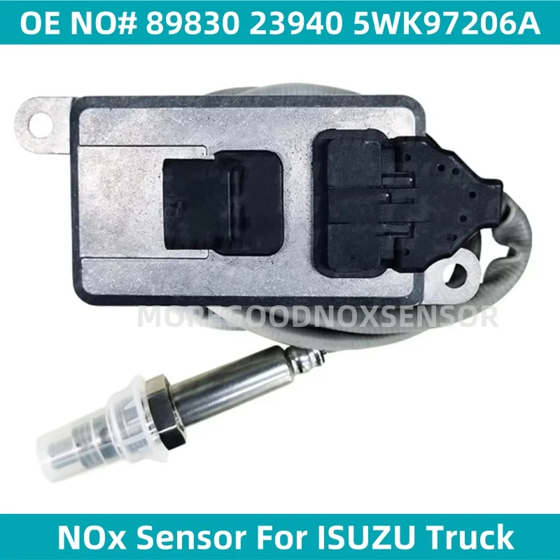 5WK97206A 89830 23940 Origianl NEW Nitrogen Oxygen NOx Sensor For ISUZU Truck Parts 24V