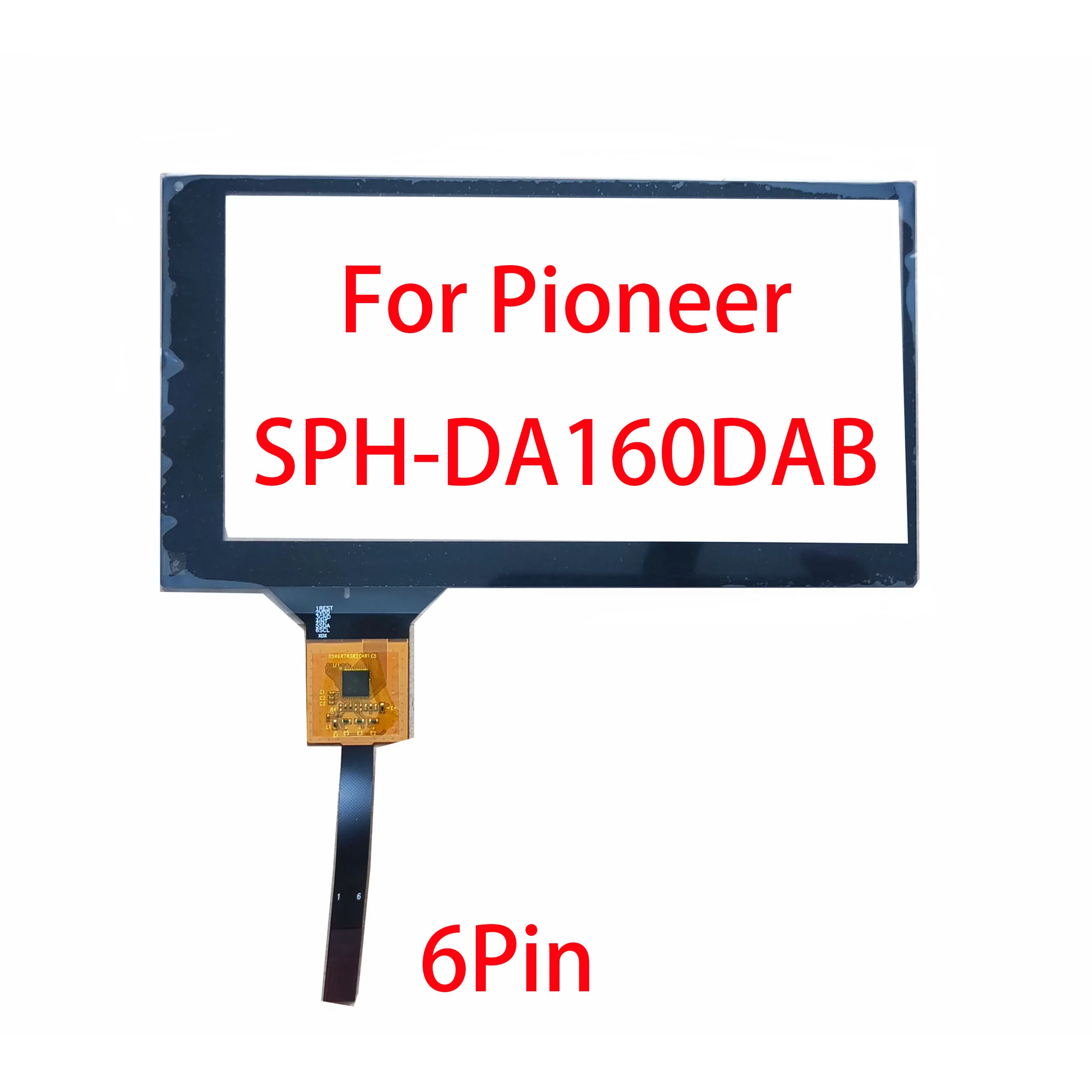 Touch Screen DIgitizer Sensor For Pioneer SPH-DA160DAB  Replace parts