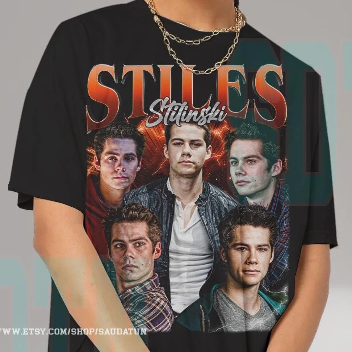 Stiles Stilinski Inspired Tee Unisex T-Shirt with Stiles Stilinski  Fan Gift Graphic Tee Casual Top